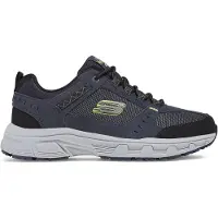SKECHERS Veterschoen 'Schnürschuh Herren 51893 NVLM Kunststoff (Synthetik) in blau' blauw