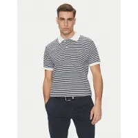 Lacoste Classic Fit Polo shirt Korte mouw Wit / marineblauw
