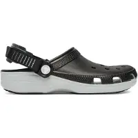Crocs Clogs 'Classic Turbo' zwart / wit