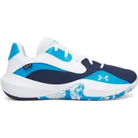 Under Armour Lockdown 7 Low Basketbalschoenen Blauw EU 47 Man,Vrouw