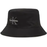Calvin Klein Hoed 'CK Monogram Embroidery' grijs / zwart