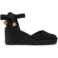 Castañer Espadrilles 'CARINA' zwart