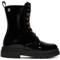 Tommy Hilfiger Meisjes Boots 34026 - Zwart - Maat 30