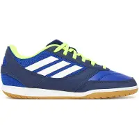 Adidas Top Sala Competition II Zaalvoetbalschoenen (IN) Kids Blauw Donkerblauw Wit Neongeel