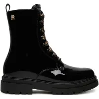 Tommy Hilfiger Meisjes Boots 34026 - Zwart - Maat 38