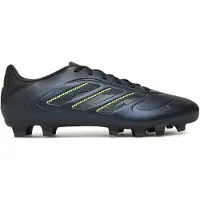 Adidas Copa Pure III Club Gras / Kunstgras Voetbalschoenen (MG) Zwart Donkergrijs Groen