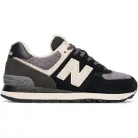 New Balance Sneakers laag '574' grijs / zwart / wolwit