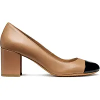 Geox VIRNILISA 65 DAMES Pumps - BEIGE/ZWART - Maat 41