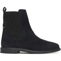 Tommy Hilfiger Chelsea boots van rundernappa