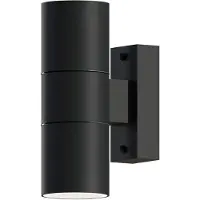 Calex Wandlamp buiten GU10 | Up & Down | Rond | IP54 | Zwart