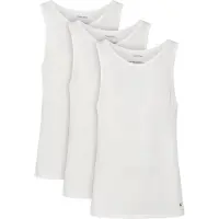 Calvin Klein Tanktop met ribboorden in een set van 3 stuks