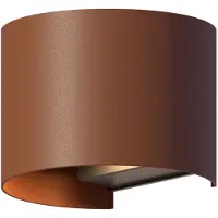 Calex Wandlamp Verona Roest 11,5 X 13,5 X 10 Cm