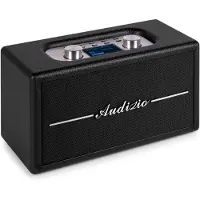 Audizio Retro speaker - Tune60 - Bluetooth speaker - Met afstandsbediening - 40W - Zwart