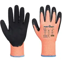 Portwest Vis-Tex Winter HR Cut Glove Nitrile