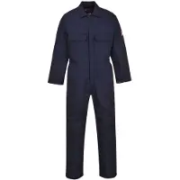 Portwest BIZ1 Vlamvertragende overall, Bizweld kwaliteit, marineblauw, maat XXXL, lange uitvoering