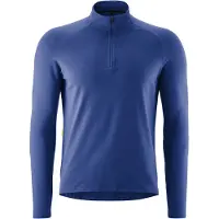 Gonso - Essential Jersey Longsleeve - Fietsshirt L, blauw