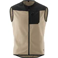 Gonso - Adventure Vest Fleece - Fietsbodywarmer L, beige