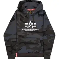 Alpha industries Sweatshirt 'Basic Camo' zwart
