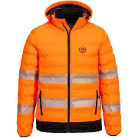 Portwest S5 Hi-vis Ultrasonisch Verwarmd Tunnel Jack S548 | Maat: XL