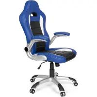Hjh OFFICE GAME SPORT - Gamestoel Zwart / Wit / Blauw