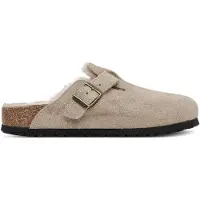 Birkenstock Muiltjes 'Boston Leve' taupe