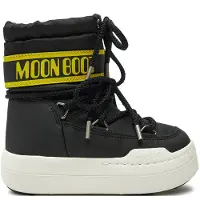 Moon Boot Snowboots 'PARK' geel / zwart