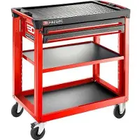 Facom Roll Werkplaatswagen 3 Planken 2 Laden M4 Rood - ROLL.UC3S2DM4