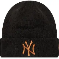 New Era Muts 'League Essential New York Yankees Beanie Hat' zwart