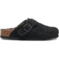 Scholl Klomp Women Fae New F Suede Sa Black-Schoenmaat 39