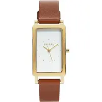 Skagen HAGEN SKW3097 Dames Horloge 22 mm - Bruin