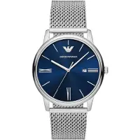 Giorgio Armani horloge AR11571 zilverkleurig male