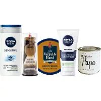 Vergulde hand Cadeauset Papa & Nivea
