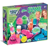 Clementoni Fluo Slime I-78396 Plasticine Veelkleurig Kinderen