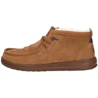 HeyDude Instapper Men Wally Mid GripR Warmth Brown-Schoenmaat 45