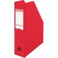 Esselte VIVIDA Tijdschriftencassette 56003 A4 Karton, PVC Rood 7,2 x 24,2 x 31,8 cm