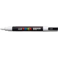 Taidepiste acrylmarker - fijn PC-3M - 0,9-1,3 mm - wit