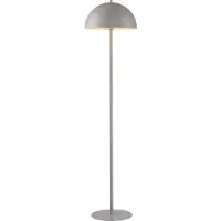 Schöner Wohnen Vloerlamp Ali, crème / amber, Woon-/ Eetkamer, metaal, Scandinavisch, vloerlamp