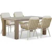 Coco Antoni/Brighton 165 cm dining tuinset 5-delig
