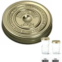 Le Parfait set van 6 schroefdoppen 11cm - - 610089