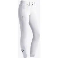 Cavalleria Toscana American Breeches w/Back Pocket Dames S Wit