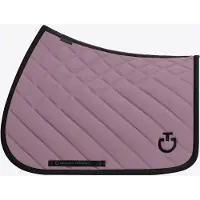 Cavalleria Toscana Diamonds & Lines Quilted Zadeldek Pony Navy