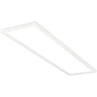 Briloner LED-paneel Simple A, wit / opaal, Werkkamer / Kantoor, metaal, LED plafondlamp