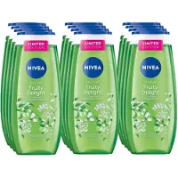 Nivea Douchegel – Fruity Delight 12 x 250 ml - Voordeelverpakking - Lelietjes van Dalen