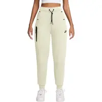 Nike Broek 'TCH FLC' lichtbeige / zwart