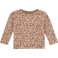 s.Oliver Shirt donkerbruin / roestrood / wit