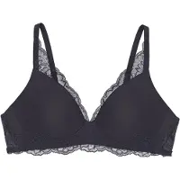 Triumph BH 'Amourette Charm' donkergrijs / zwart