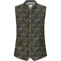 Stockerpoint Klederdracht gilet 'Claudio' groen