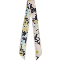 Comma Doek navy / pastelblauw / olijfgroen / rosa