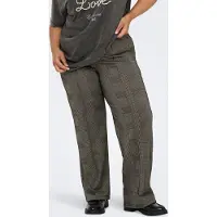 ONLY Carfine Wide Leg Fit Broeken Dames Donn Xl-54/32