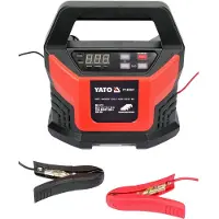 YATO YT-83037 Slimme Microprocessor Acculader - 12V - Druppellader & Onderhoudslader - 2A tot 20A BOOST - Voor Gel, AGM, EFB & Natte Accu's - Met 12V Voedingsingang